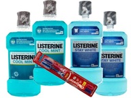 Sada ústnej vody Listerine x4