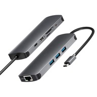 9v1 HUB USB-C HDMI 4K SD adaptér pre Macbook Pro