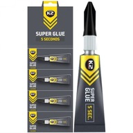 4x K2 SUPER GLUE 5 SEKUND SILNÉ UNIVERZÁLNE GLUE 3G