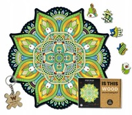 DREVENÉ PUZZLE MANDALA ECO BOHO PUZZLE 450