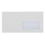 Obálky s okienkom WHITE SK DL 110 x 220 mm 1000