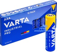 10x VARTA LR3 Alkalická AAA PRO batéria platná do roku 2033