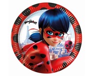 Zázračné papierové taniere Ladybug Cat Noir