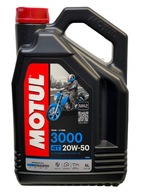 Motocyklový olej Motul 3000 4T 20w50 4L JASO MA2