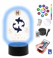 UV stolná lampa Pisces Zodiac Sign LED PLEXIDO