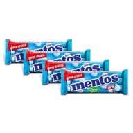 Mentos Mint žuvacie mätové cukríky mierne osviežujúce 3 balenie 38g x4