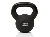 4EVERFIT Kettlebell 10kg liatinová činka