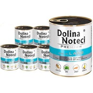 DOLINA NOTECI PREMIUM krmivo pre psov WET DOG FOOD LAMB 6 x 800 g