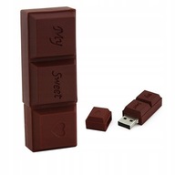 USB PENDRIVE RÝCHLY FLASH DISK ULTRA PAMÄŤOVÝ PRÍvesok ČOKOLÁDA 32 GB