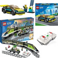 LEGO CITY SET 60337 EXPRESNÝ OSOBNÝ VLAK + LEGO 60383 ZDARMA