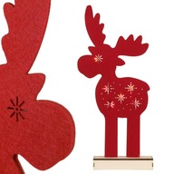 LED vianočná dekorácia FILT Red Reindeer 47