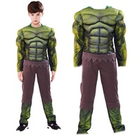 KOSTÝM AVENGERS HULK OUTFIT PRE DETI 122-128