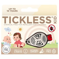 Ultrazvuková ochrana proti kliešťom TickLess Kid - pre deti - Béžová