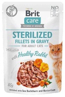 Brit Care dospelý sterilizovaný králik GRAVY 24x85g