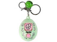 Rock Paper Scissors Game Keychain Green – ideálne na hranie