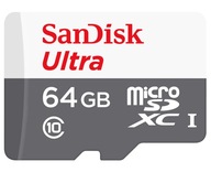 SanDisk MICRO SD XC ULTRA 100 MB/s C10 UHS-I 64 GB