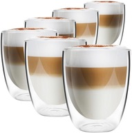 Termopoháre na kávu latte cappucino 6x320ml