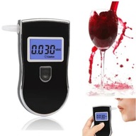 Alkohol tester s 20 náustkami, podsvietený LCD displej