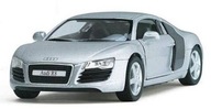 KOVOVÝ MODEL AUTA DARČEK AUDI R8 1:36