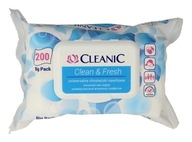Cleanic Clean & Fresh vlhčené obrúsky 200 ks