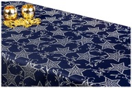 OBOJSTRANNÝ obrus 140x240 NAVY SILVER ev