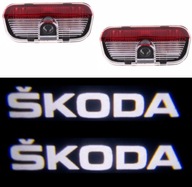 Projektor s logom Škoda Led Škoda Superb II III 2008-