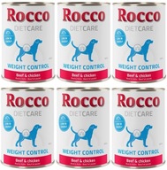 Rocco Diet Care Weight Control Hovädzie kura 6 x 400 g