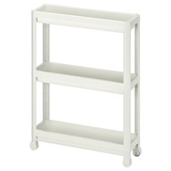 IKEA VESKEN KÚPEĽŇOVÝ VOZÍK SKRIŇKA POLICA 71 CM