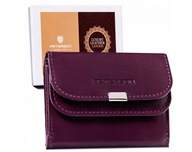 Malá, kožená dámska peňaženka s patentkou Peterson