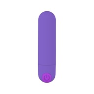 Power Bullet USB 10 funkcií Glossy Matte Purple