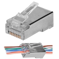 NEKU RJ45 Priechodné zástrčky 8P8C FTP Cat.6 100ks