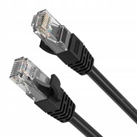 UTP Ethernet Cat6 sieťový kábel 20m Orico PUG-C6-200-BK čierny