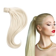 Pripínateľný PONY 50 cm pletený 60 BIELA ​​BLOND