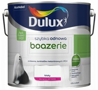 DULUX RÝCHLA OBNOVOVACIA FARBA NA STENY BIELA ​​0,75L