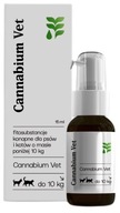 Cannabium Vet CBD Konopné fytolátky pre psov a mačky do 10kg 15ml