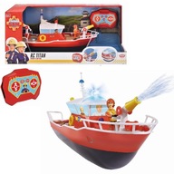 FIREMAN SAM RC MOTORBOAT PLÁVA A STRIEĽA VODU