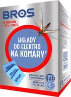 Náboje Bros do elektro odpudzovačov komárov 20 ks.