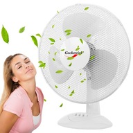 STOLNÝ VENTILÁTOR DO DOMÁCEJ KANCELÁRIE PRE DOMÁCI KANCELÁRIE TICHÝ VÝKONNÝ BIELY