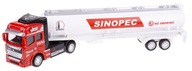 NÁDRŽ TIR KOVOVÝ MODEL SINOPEC DRIVE