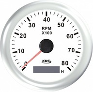 Tachometer s počítadlom SeaV 6000RPM 85 mm