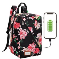 Školský batoh Youth travel handheld USB bag Priestranný a pevný