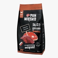 Krmivo pre mačky Pan Mięsko Hovädzie a jeleň 1,6 kg