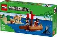 LEGO Minecraft 21259 Plavba pirátskou loďou