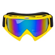 Žltý rám a 1# viacfarebná šošovka Goggles mot