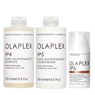 OLAPLEX NO.4 NO.5 NO.6 SADA NA PRESTAVUJÚCI VLASY DÁVAJÚCI HĺBNOSŤ A LESK