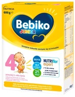 BEBIKO Junior 4 Nutriflor upravené mlieko 600 g