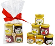 Natural Mini Polish Honey Set Honeys 4 ks 50g