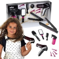 KLEIN VEĽKÁ HAIRSTYLING SET BRAUN SÚŠAČ ŽEHLOVAČ VLASOV DOPLNKY