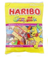 Haribo Mini balenie Fruit Crazy Mix želé 22 mini balení 550g Z Nemecka