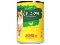 JOSICAT Kuracie mäso v omáčke krmivo pre mačky 12 x 415 g